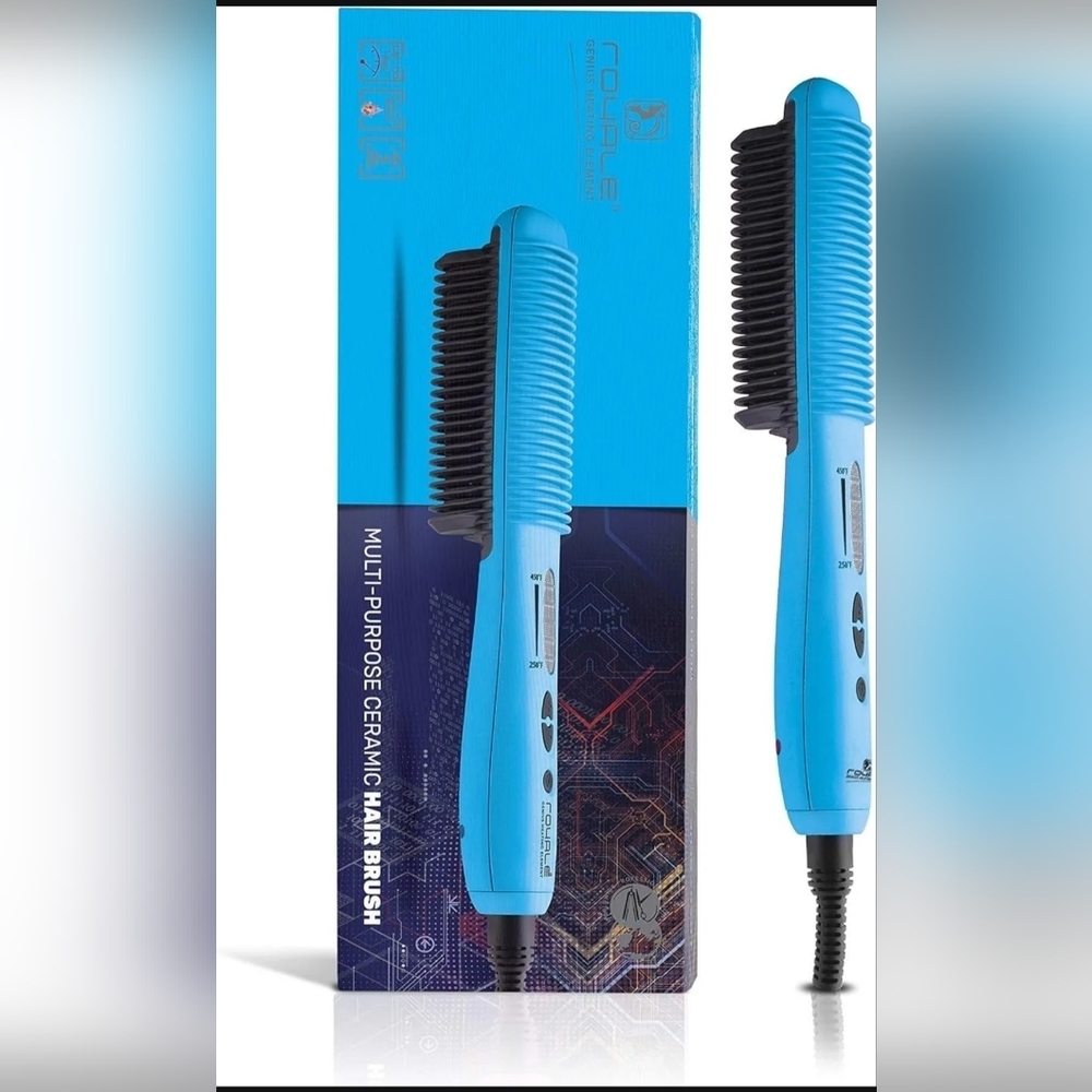 Royale Blue Multi-Purpose Ceramic Hair Brush